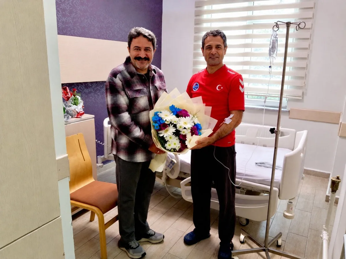 Eskişehir Gençlik ve Spor İl Müdürü Kalın, dünya şampiyonu Erkan Balk'ı ziyaret etti