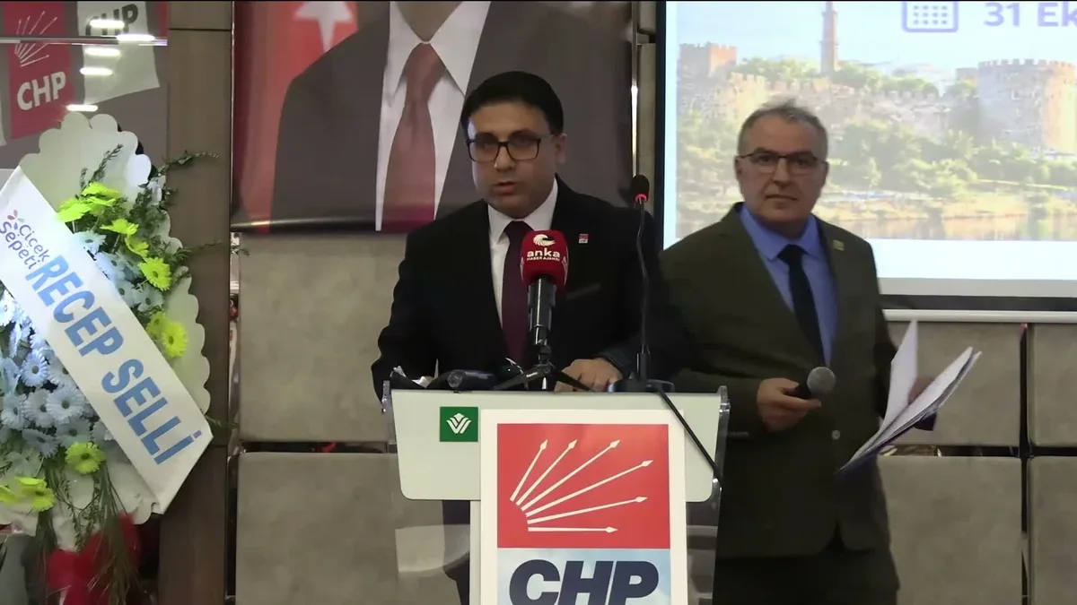 CHP'li Saraç Diyarbakır'da Terörsüz Türkiye sürecinde Kürt meselesi vurgusu yok dedi