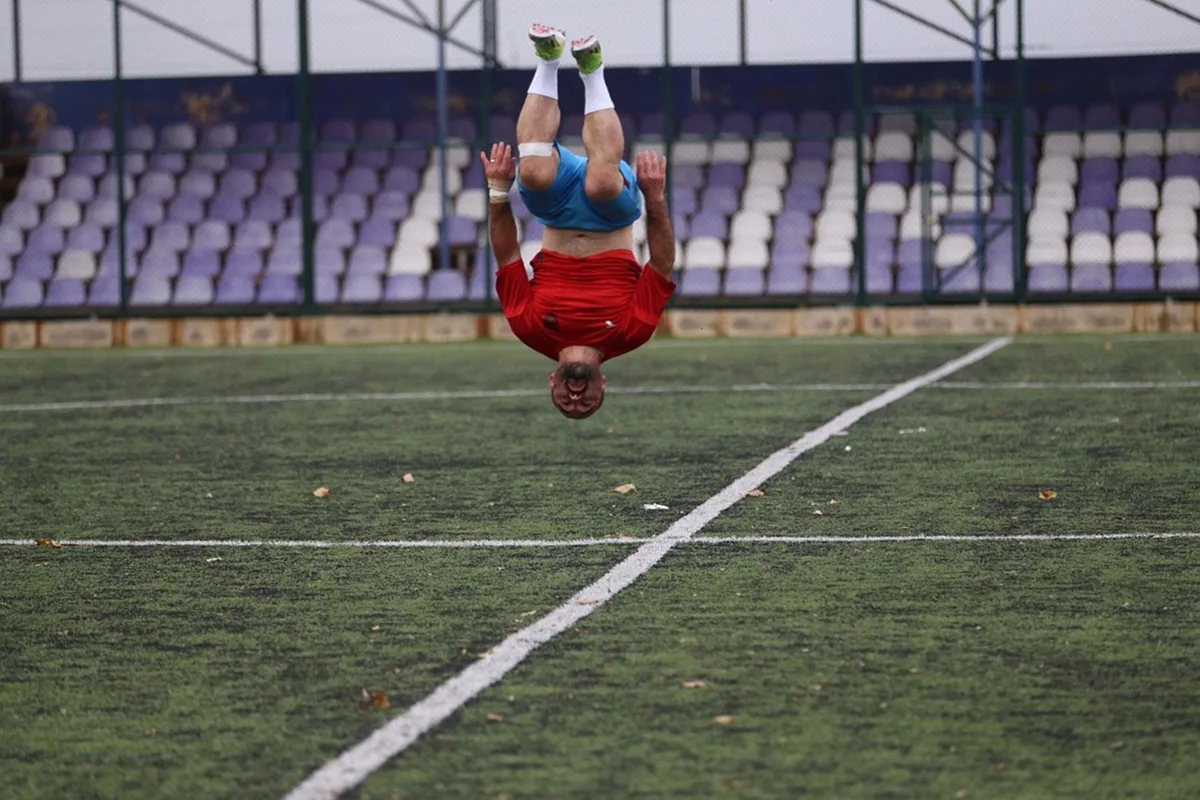 "11 taklalı" gol sevinciyle gündem olmuştu! Şimdi de Guinness rekorunun peşinde