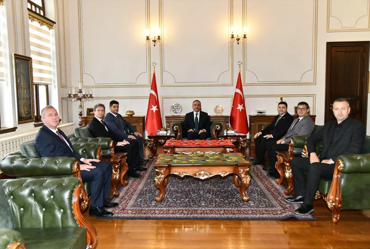 Tekirdağ Valisi Soytürk, Malkara Ticaret ve Sanayi Odası heyetini ağırladı
