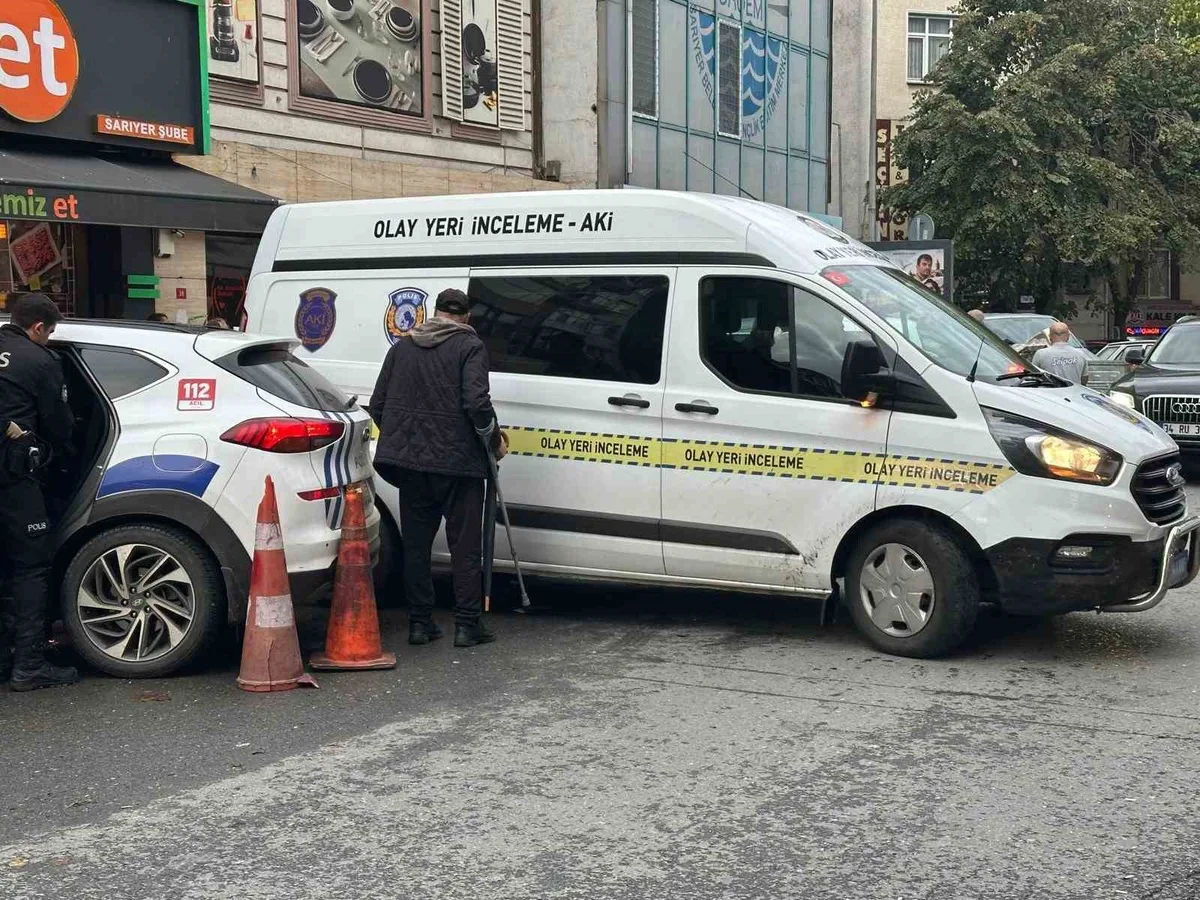 Sarıyer'de iş yerini kurşunlayan motosikletli iki şahıs 1 kişiyi yaraladı