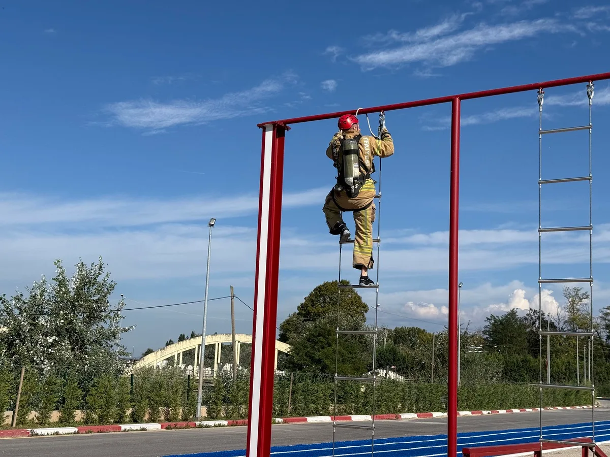 Sakarya İtfaiyesi, Goodyear'da 40 personele 10 gün yangın eğitimi verdi