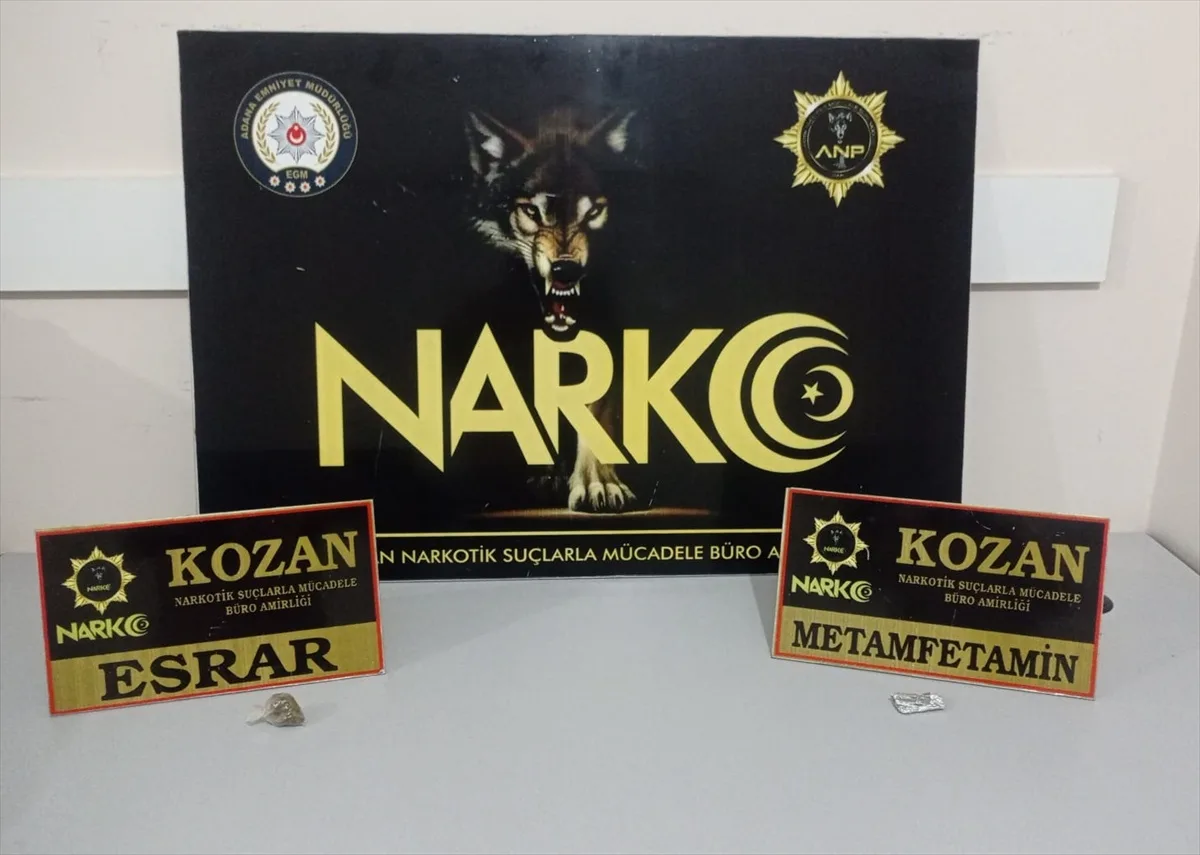 Kozan'da son bir haftalık denetimde 3 zanlı tutuklandı, 45 araç trafikten men edildi