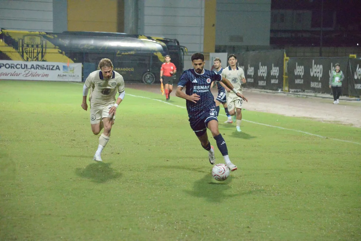 Fethiyespor, 2 kez öne geçtiği maçta Ankaragücü ile 2-2 berabere kaldı