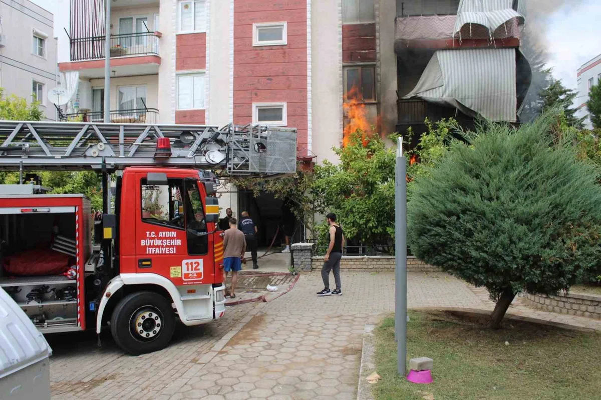 Aydın Efeler'de tüp patlamasında mağdur olan aile için yardım çağrısı yapıldı