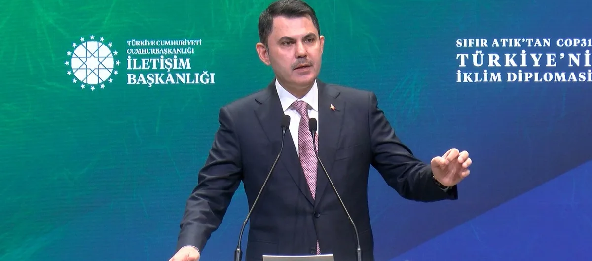 Bakan Kurum, Antalya'daki COP31'e 1,5 milyona varan misafirin katılacağını açıkladı
