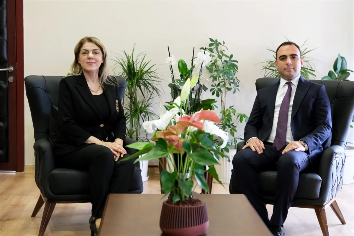 Kırklareli Başsavcı Vekili Saçlı, Rektör Ak'ı iş birliği için ziyaret etti