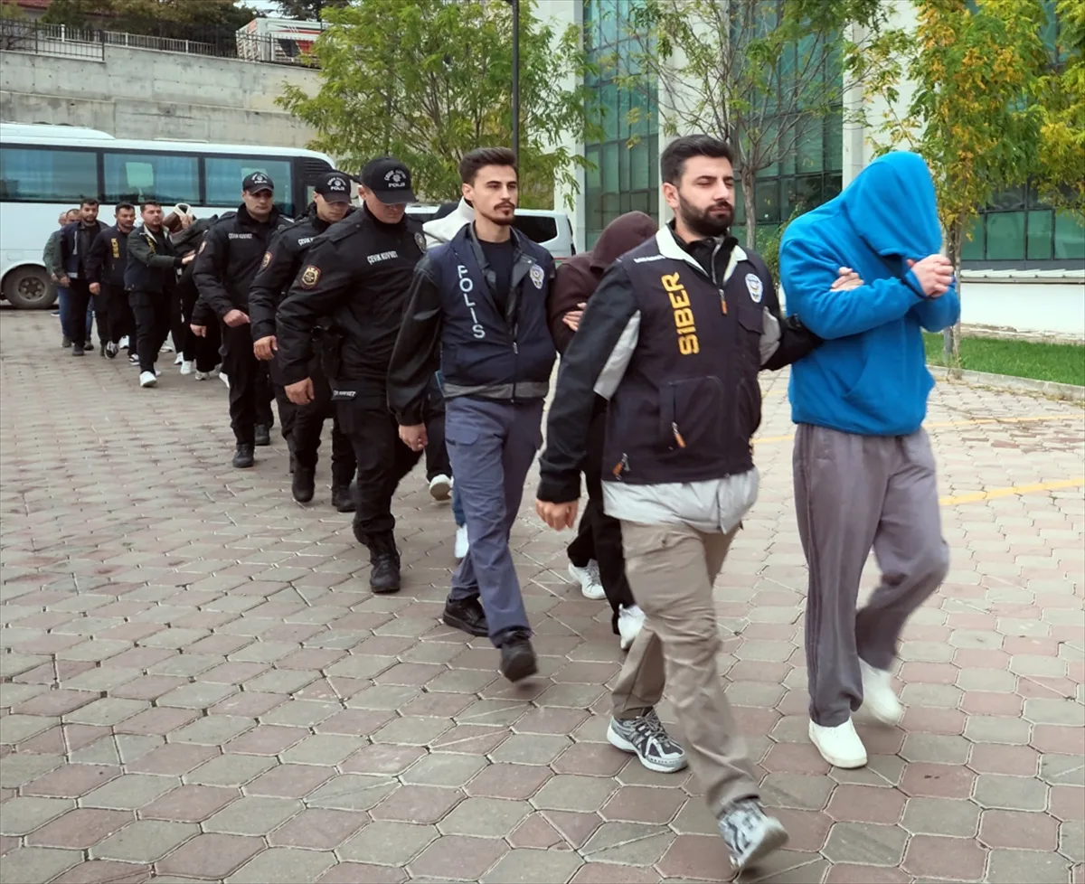 Kırıkkale merkezli yasa dışı bahis operasyonunda 17 zanlıdan 11'i tutuklandı