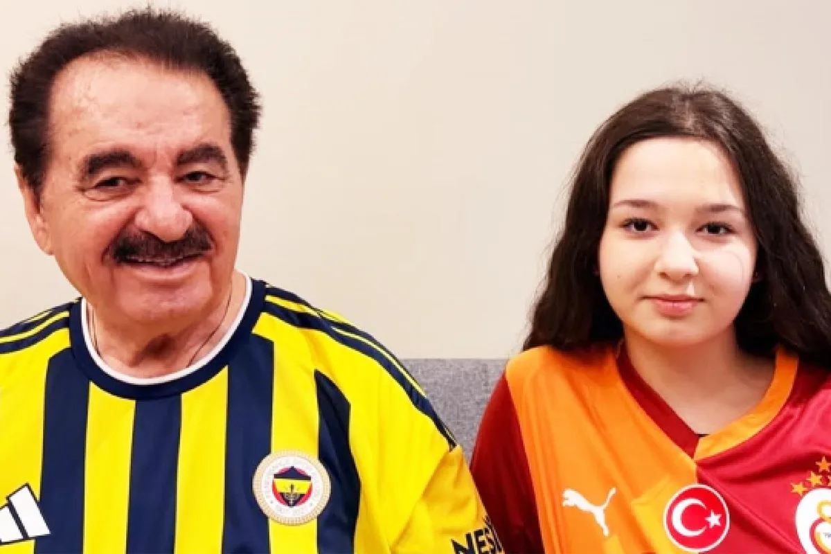 İbrahim Tatlıses derbiyi kızı Elif Ada’yla izledi