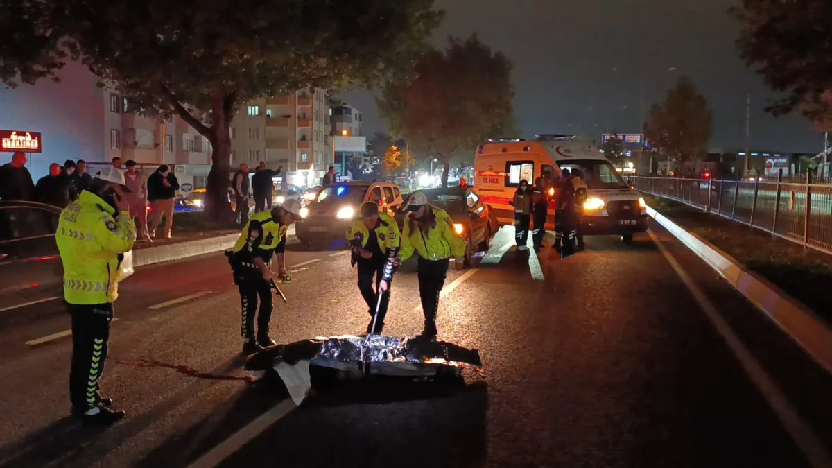 İnegöl'de bariyerden atlayan 63 yaşındaki Şuayip Şen otomobilin çarpmasıyla öldü