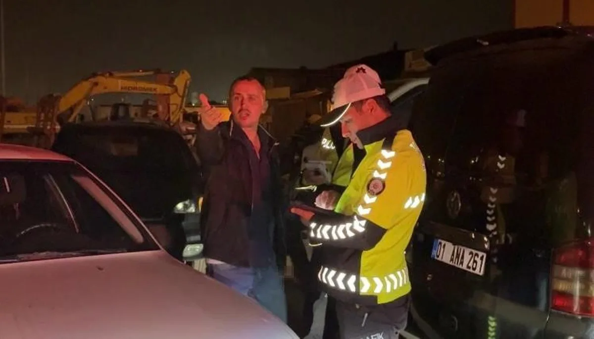 Kayseri Kocasinan'da polisten kaçan alkollü sürücüye 232 bin TL ceza yazıldı