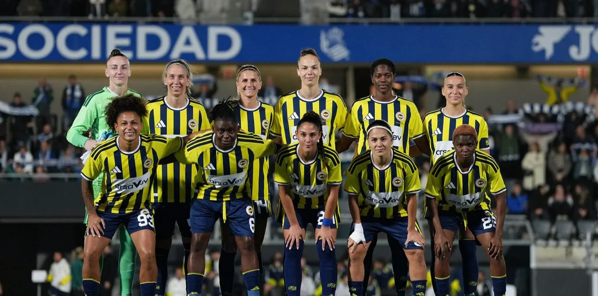 Fenerbahçe arsaVev Kadın Futbol Takımı, Real Sociedad'a deplasmanda 2-0 yenildi