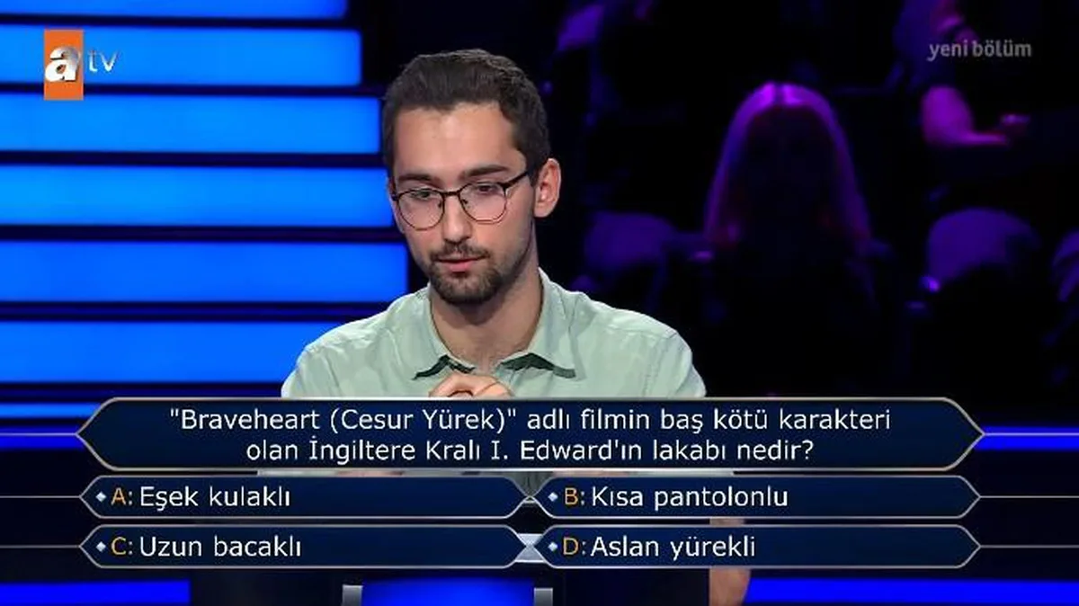 "Braveheart (Cesur Yürek)" adlı filmin baş kötü karakteri olan İngiltere Kralı I. Edward'ın lakabı nedir?