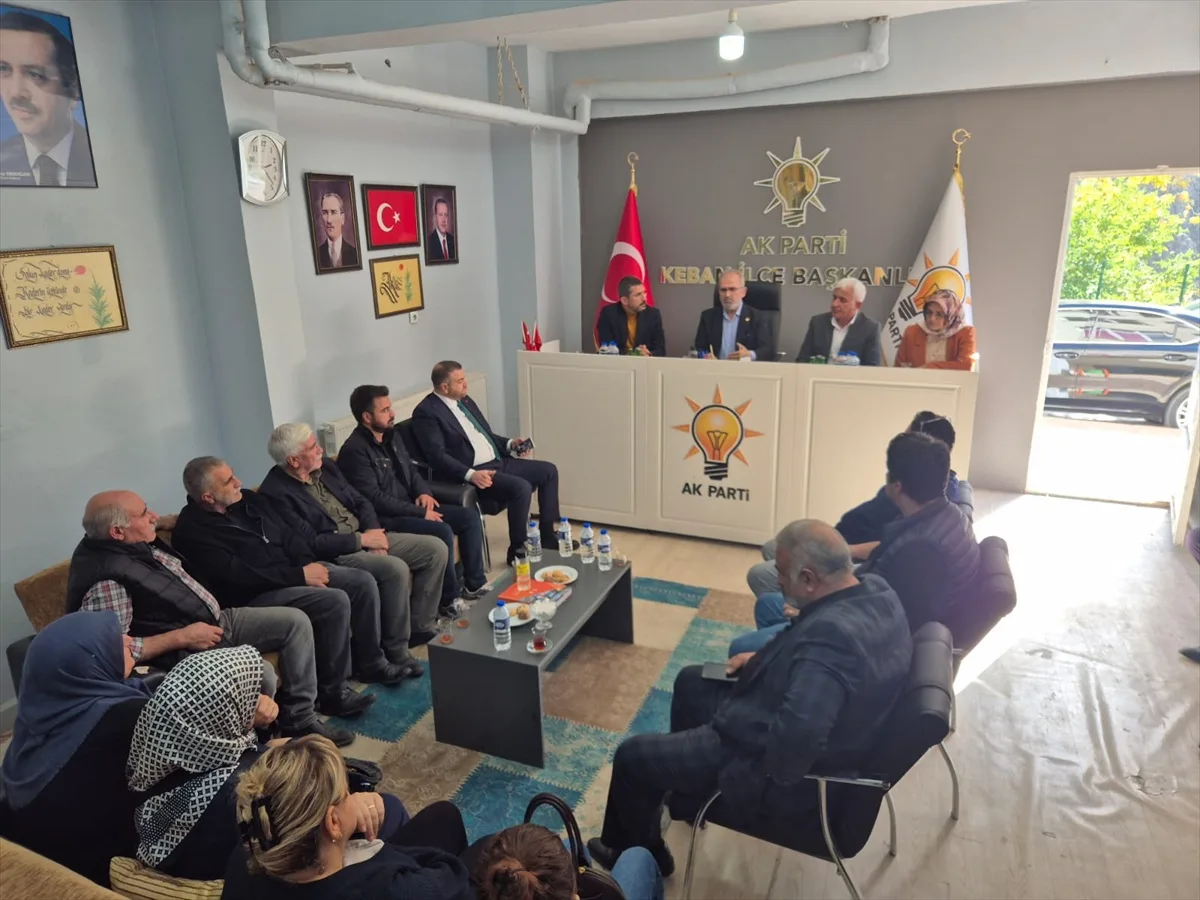 AK Parti Diyarbakır Milletvekili Yaz, Keban'da Terörsüz Türkiye sürecini anlattı
