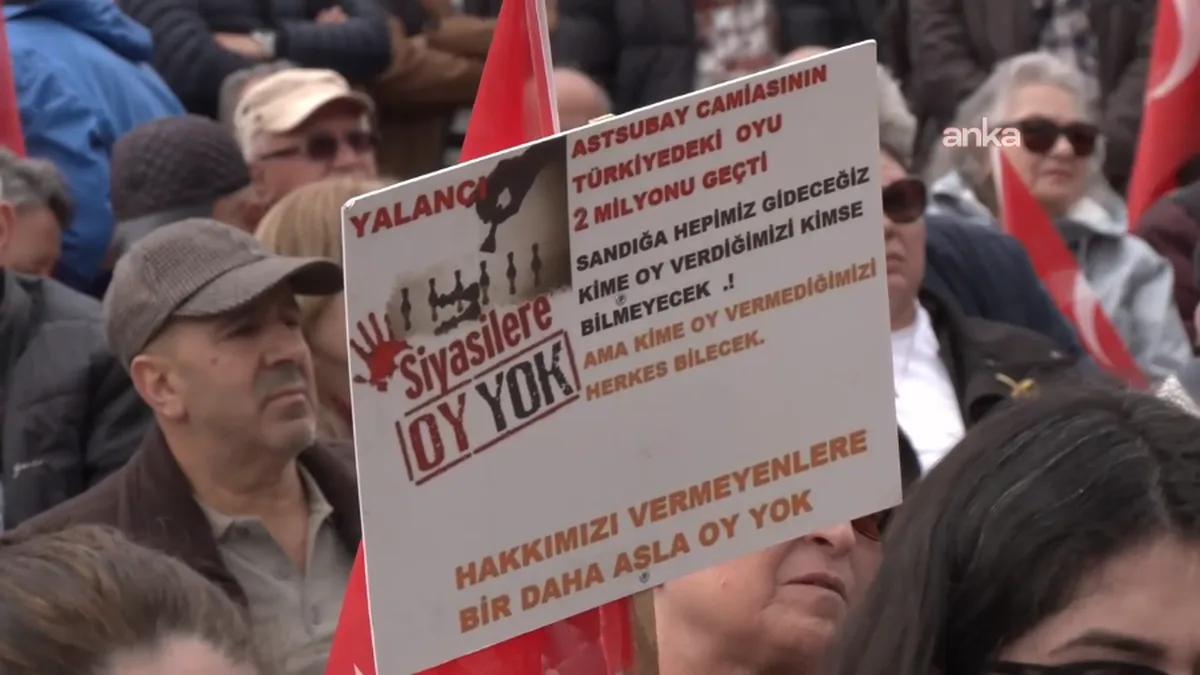 Büyük Astsubay Platformu: "Astsubaylar ayrıcalık değil, yıllardır ertelenen haklarının teslimini istiyor"
