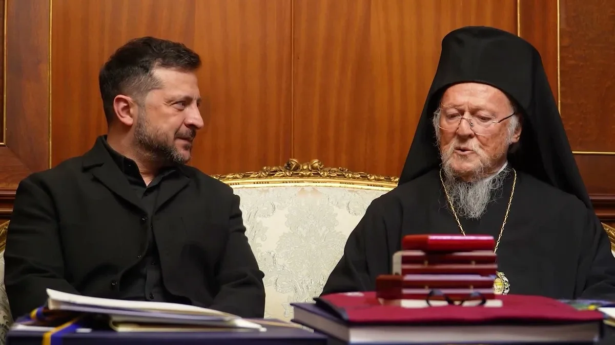 Zelenski, Bartholomeos'a ABD temaslarını ve Oleşky operasyonunu aktardı