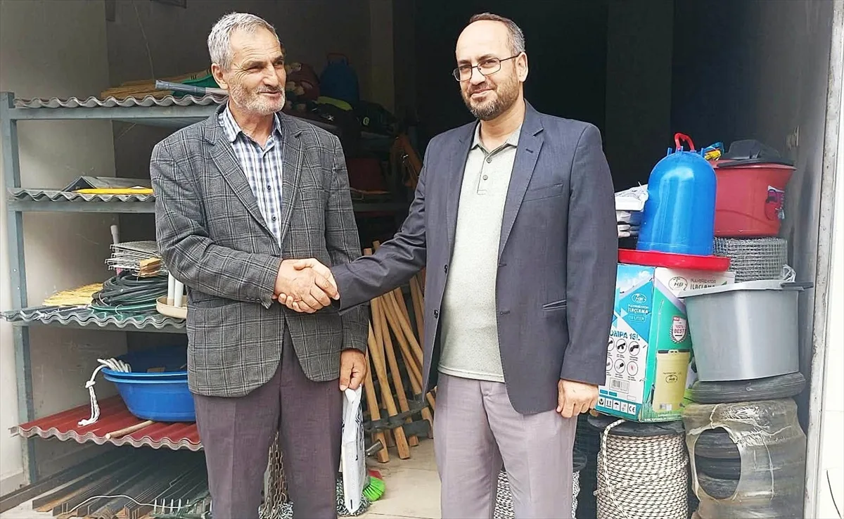 Keban'da din görevlileri, Camiler ve Din Görevlileri Haftası'nda esnafı ziyaret etti
