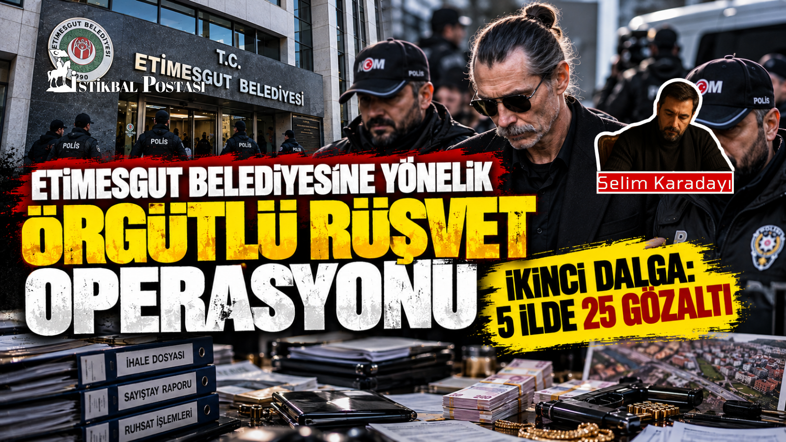 Etimesgut Belediyesi soruşturması: 25 şüpheli daha gözaltında