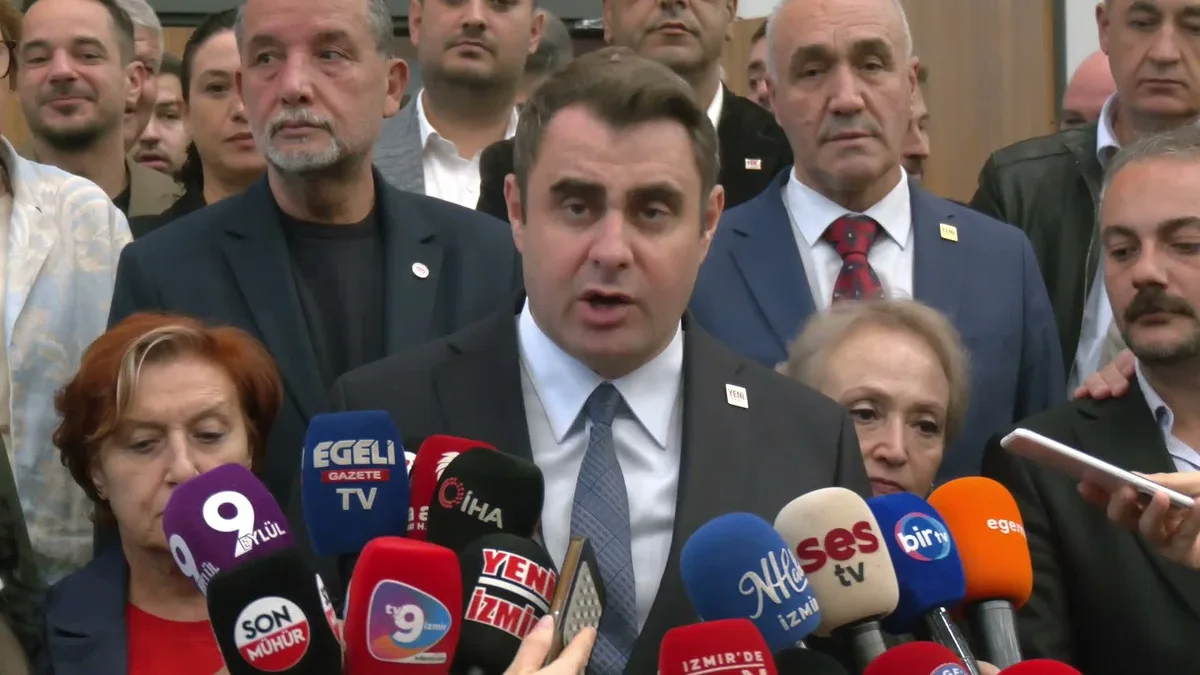 YENİ Parti İzmir İl Başkanı Güç, Halk TV kayyum kararını basın özgürlüğüne saldırı saydı