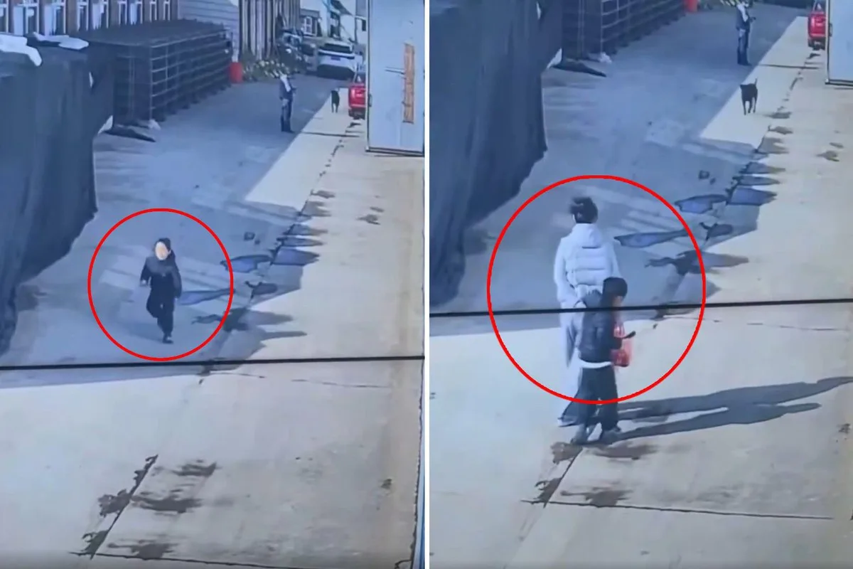 Korku filmlerini andıran görüntü! Kamera tüm olan biteni kaydetti