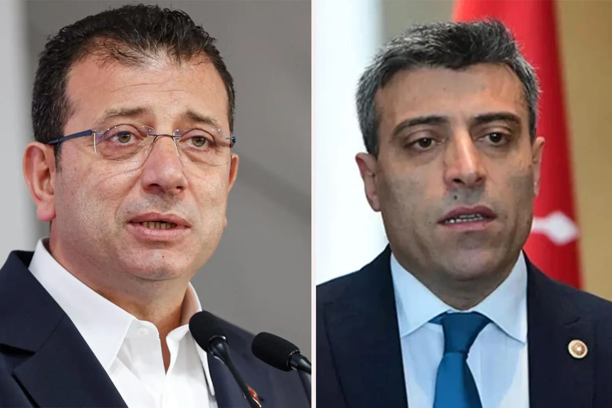 Yenilik Partisi lideri Öztürk Yılmaz, İmamoğlu'nu ziyaret etti