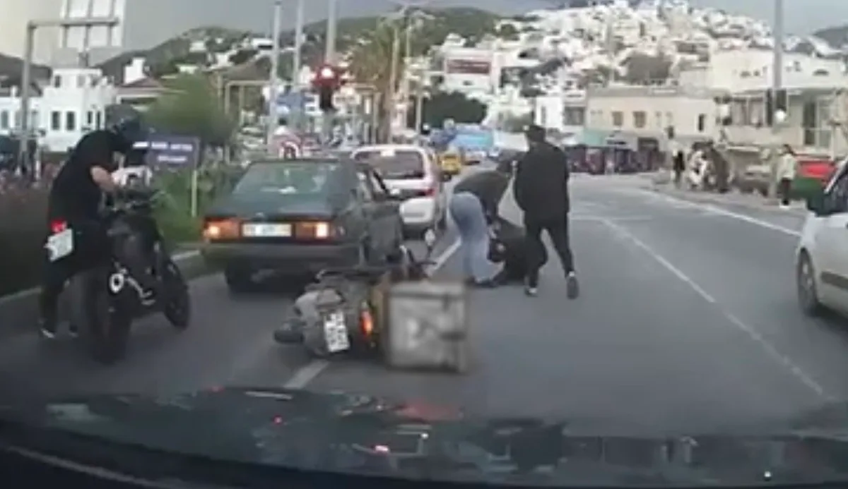 Bodrum’da kuryeyi yol ortasında darbettiler, 360 bin TL ceza yediler