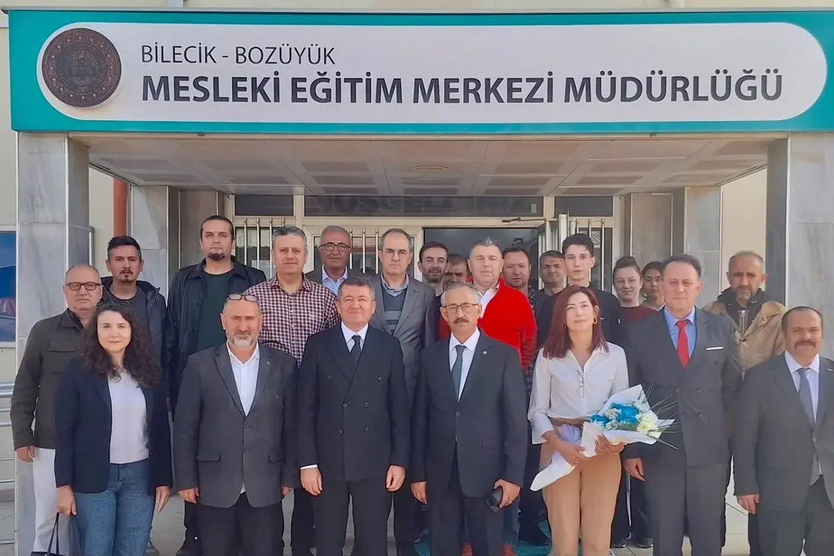 Bilecik Bozüyük'te meslek liselerini Daire Başkanı Faideci inceledi