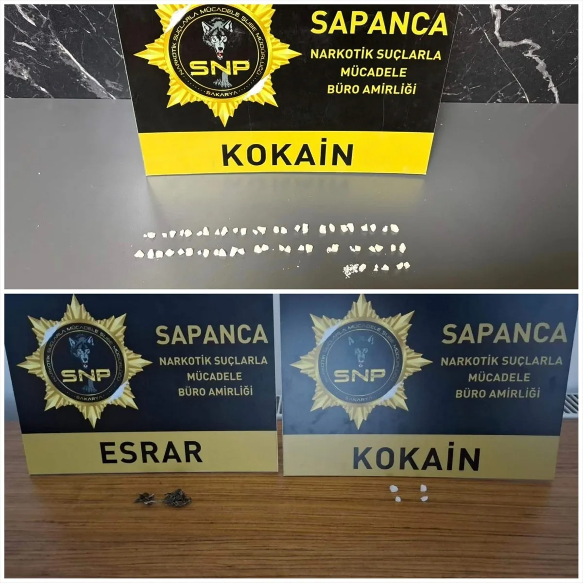 Sakarya'da otogarda yakalanan uyuşturucu şüphelisi 8,48 gram kokainle tutuklandı