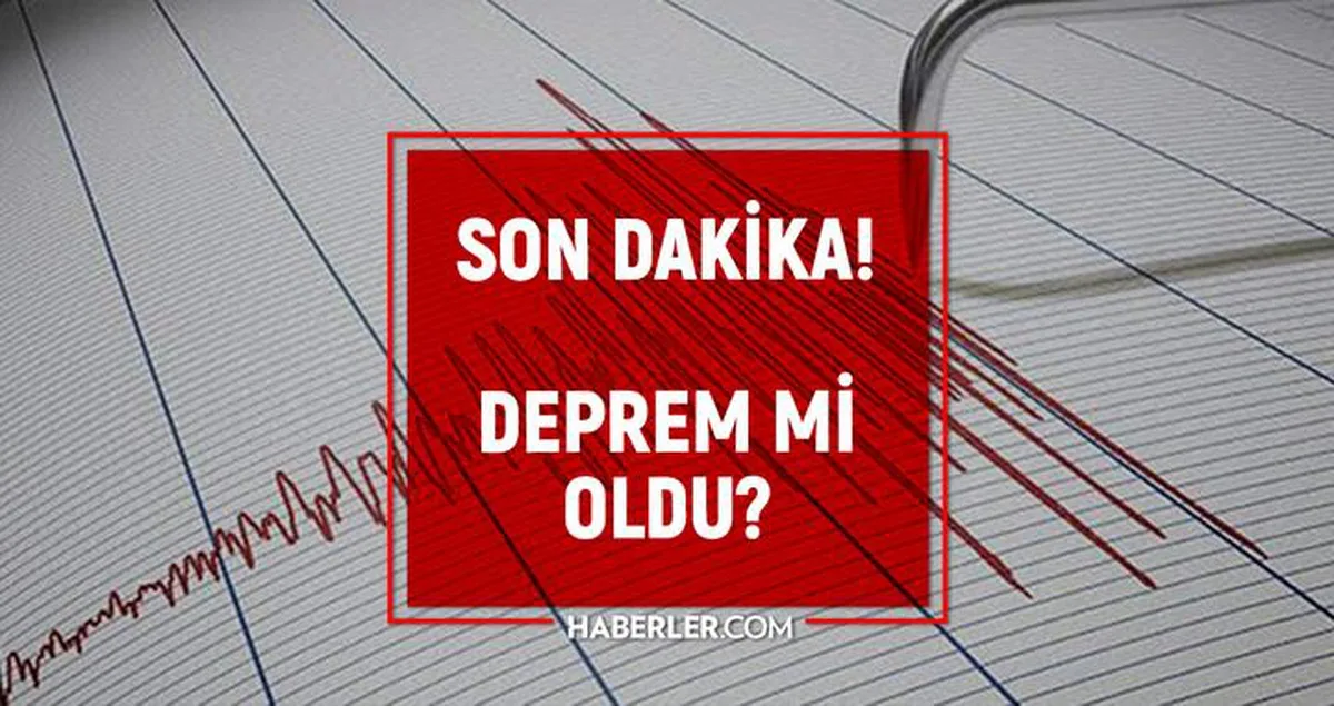 SON DEPREMLER! 12 Ekim deprem mi oldu, ne zaman, kaç büyüklüğünde oldu?