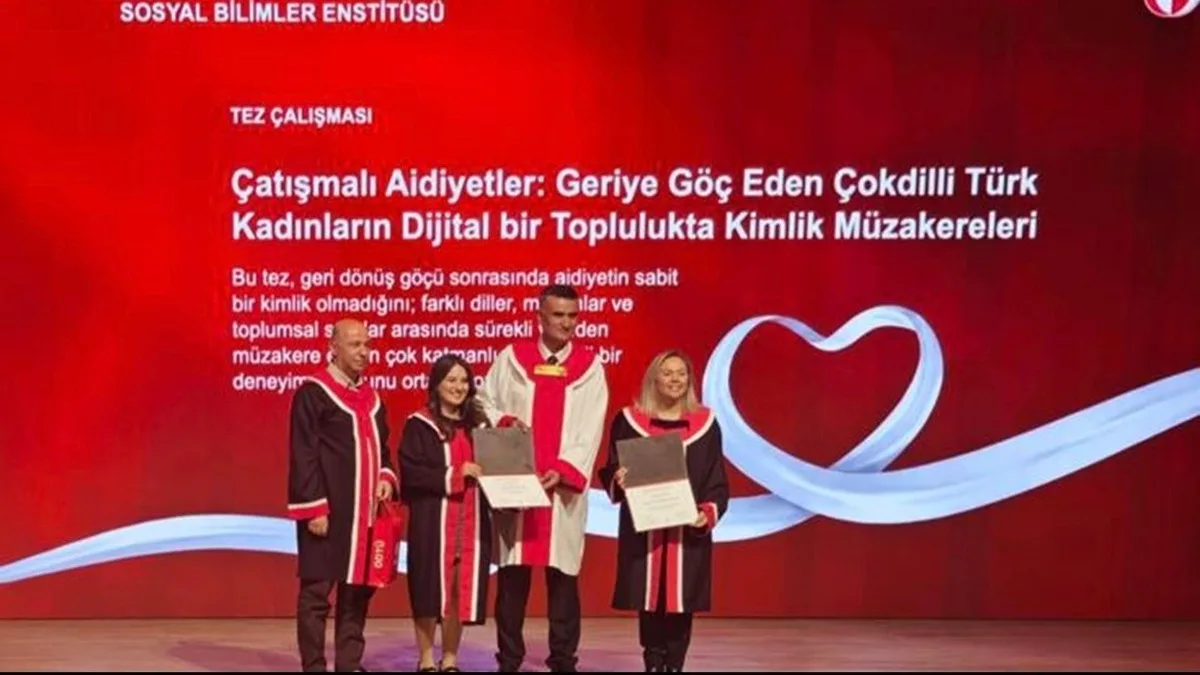 KBÜ öğretim üyesi Erdoğan-Öztürk, ODTÜ’nün en iyi doktora tezi ödülünü aldı