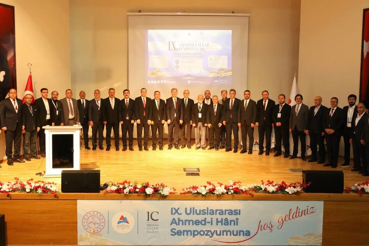 AİÇÜ’de IX. Uluslararası Ahmed-i Hânî Sempozyumu Başladı