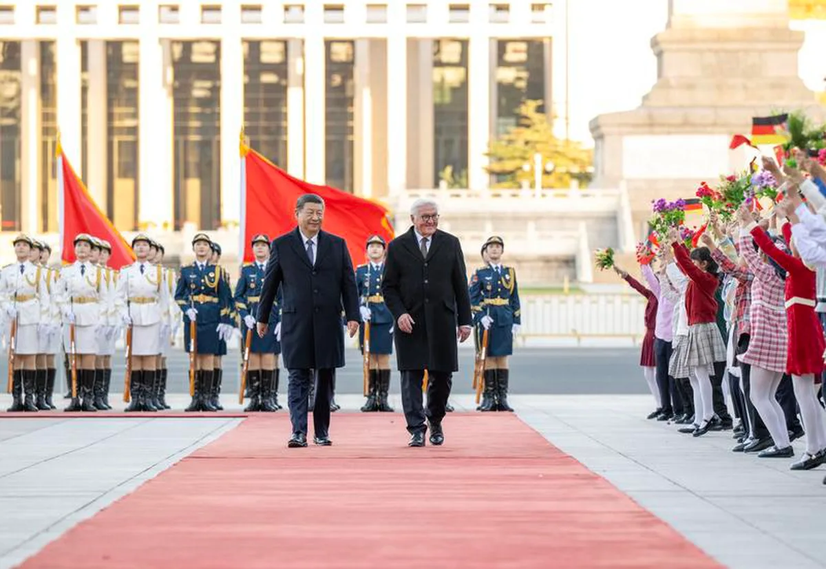 Steinmeier, Pekin'de Şi Cinping'e Tek Çin politikasında kararlı olduğunu söyledi