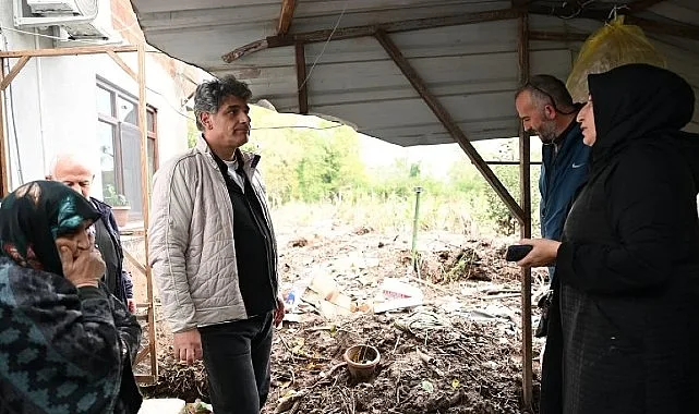 Başkan Kocaman Afetten Etkilenen Aileleri Yalnız Bırakmadı