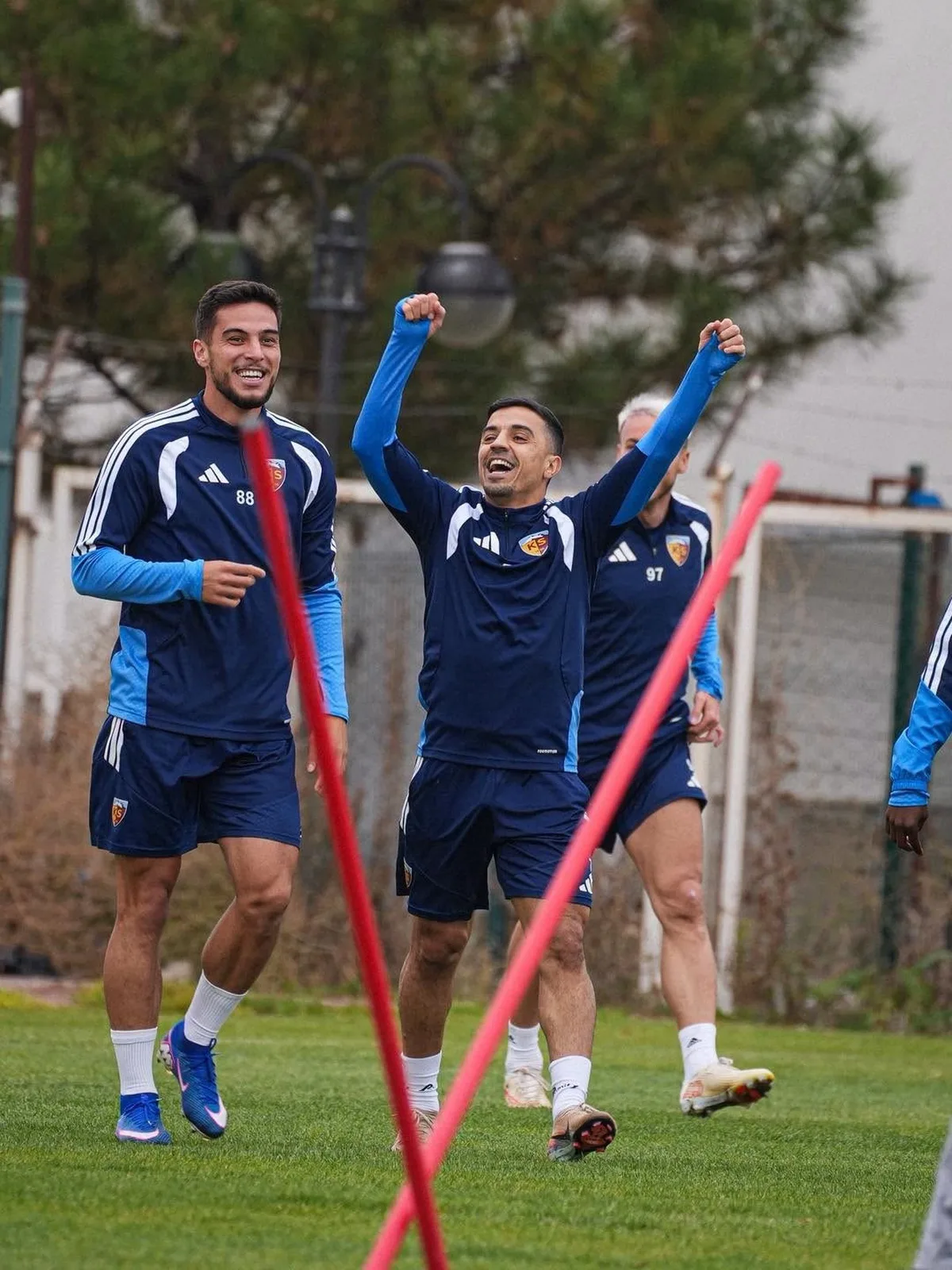 Kayserispor, Muğlaspor maçı öncesi Atila Gerin yönetiminde antrenman yaptı