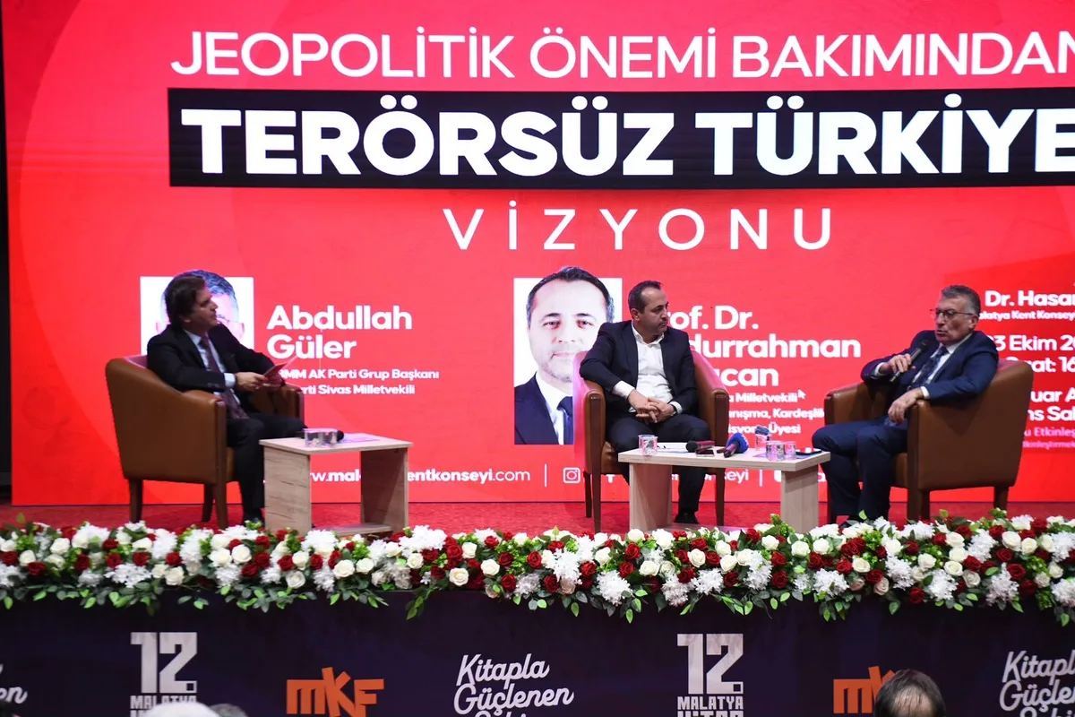 Güler, Malatya'da Terörsüz Türkiye sürecinde üçüncü gözün TBMM olduğunu söyledi