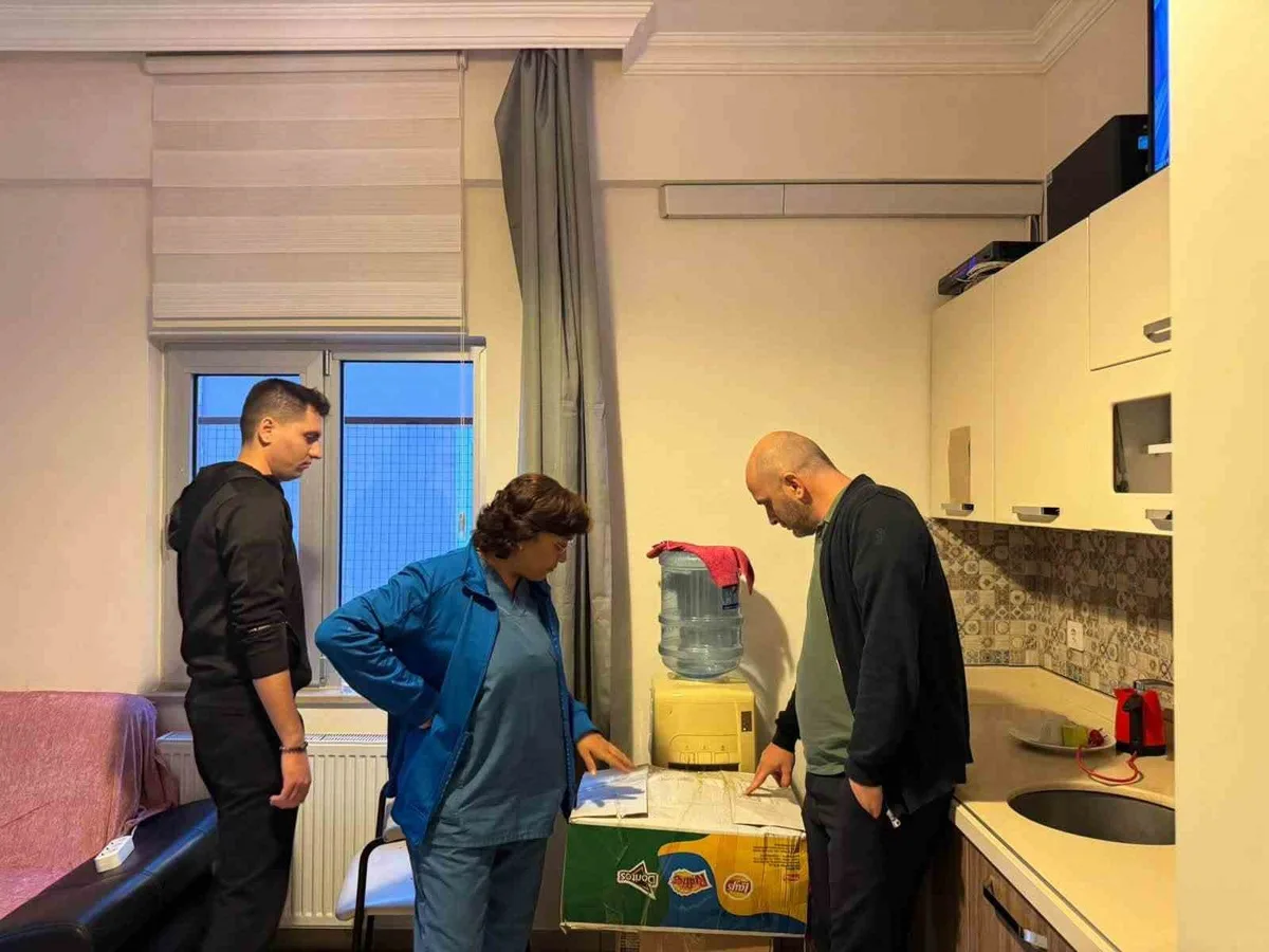 Muğla Aile ve Sosyal Hizmetler İl Müdürlüğü yaşlı bakım merkezine gece denetimi yaptı