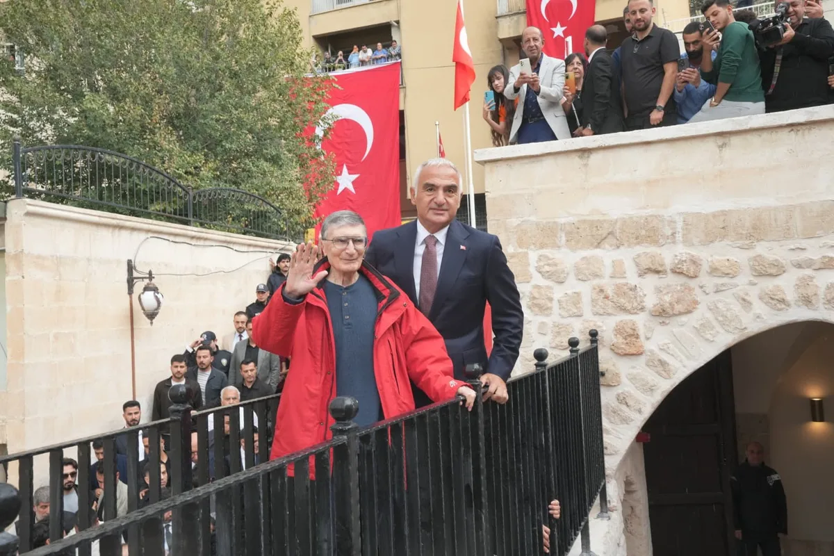 Aziz Sancar, Mardin Savur'da doğup büyüdüğü evin müze açılışında konuştu