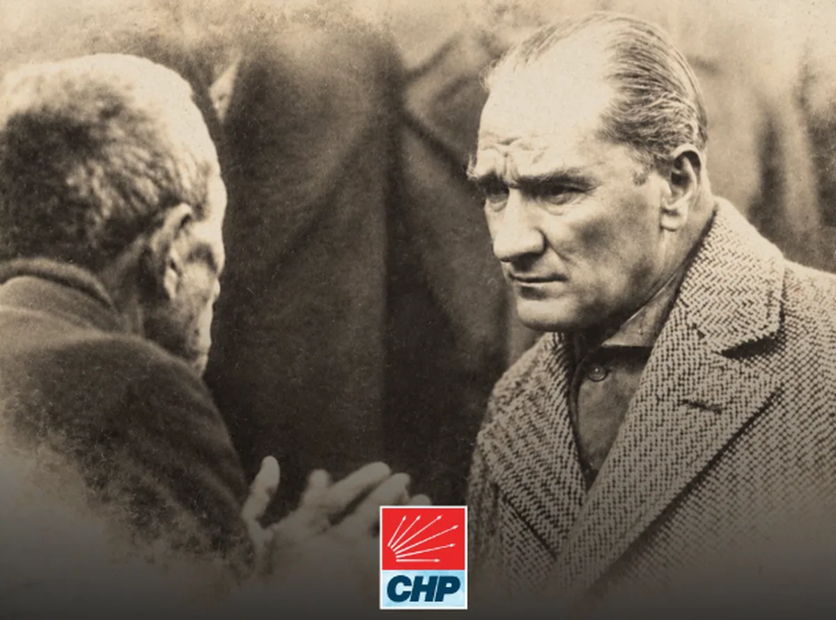 CHP, Cumhuriyet'in 103. yıl dönümü için Atatürk'ün sözüyle kutlama mesajı paylaştı