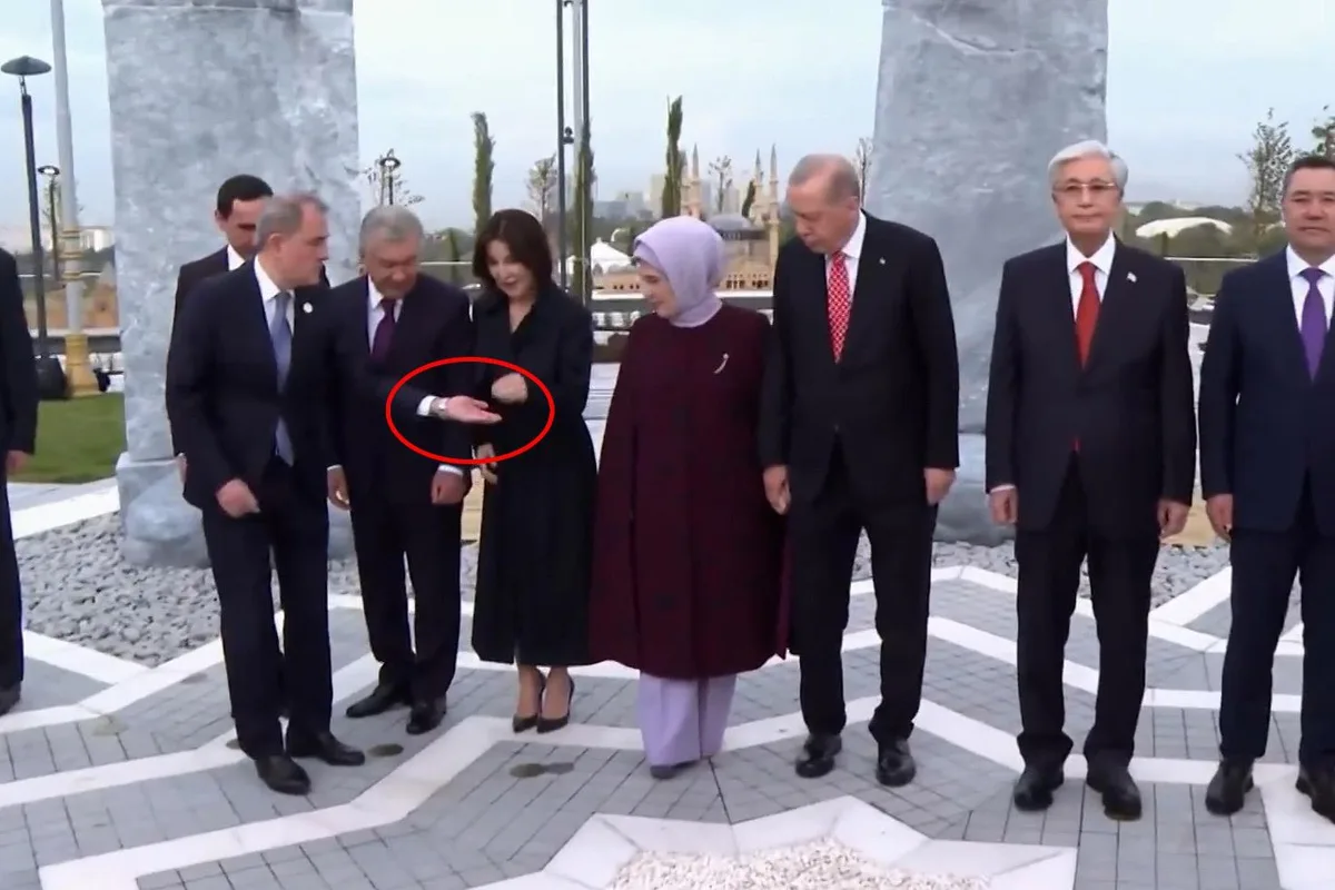Beştepe'deki açılışa damga vuran an! Tüm bakışlar aynı anda o tarafa döndü