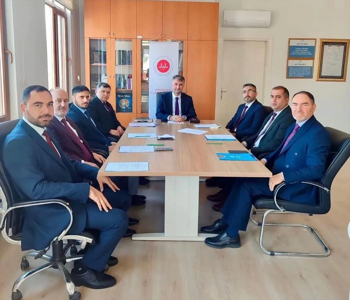 Amasya Göynücek'te İlçe Müftüleri Toplantısı İl Müftüsü Yavuz başkanlığında yapıldı