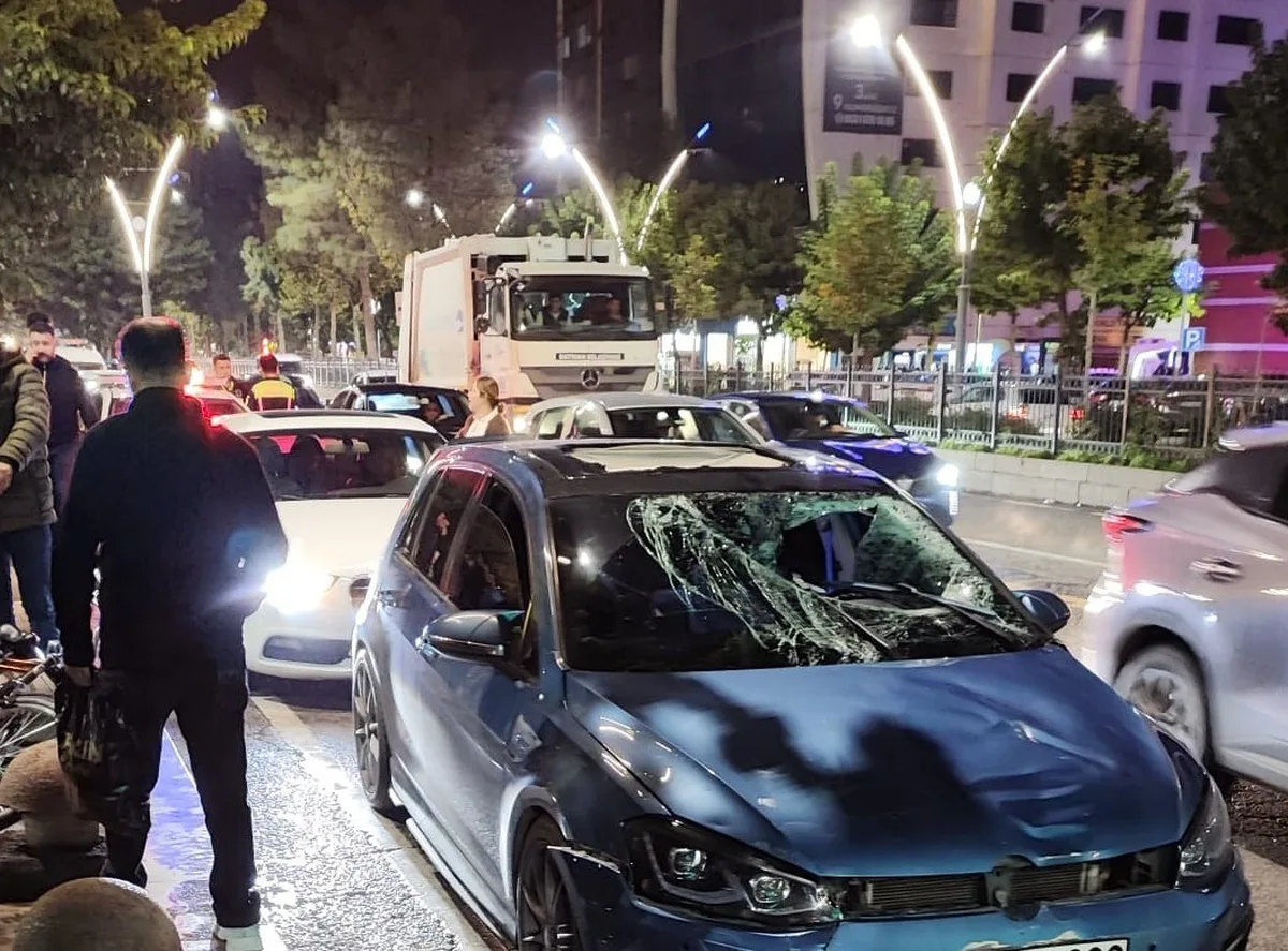 Batman'da otomobil bisikletle çarpıştı, bisiklet sürücüsü yaralandı