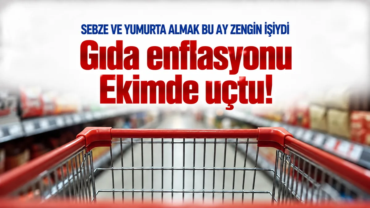 Gıda fiyatları son bir yılda yüzde 53,8 arttı, aylık artış 77 aydır sürüyor