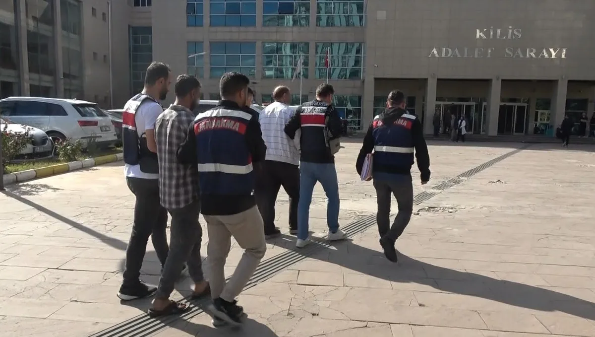 Kilis'te DEAŞ operasyonunda yakalanan 2 şüpheliden biri tutuklandı