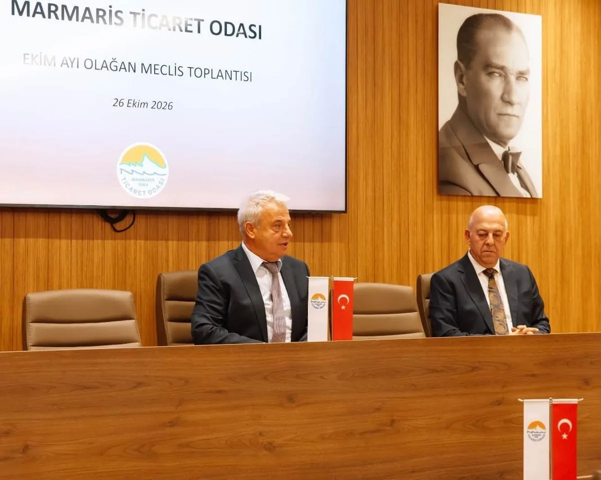 Marmaris Ticaret Odası'nda Harun Aslan yeni dönem meclis başkanlığına seçildi