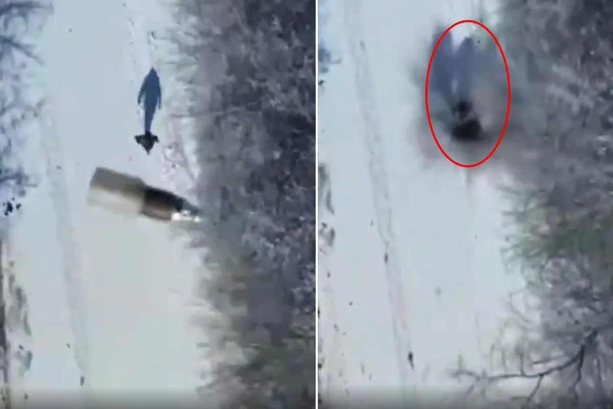 Yanı başında bomba patladı! Hiçbir şey olmamış gibi yürüdü