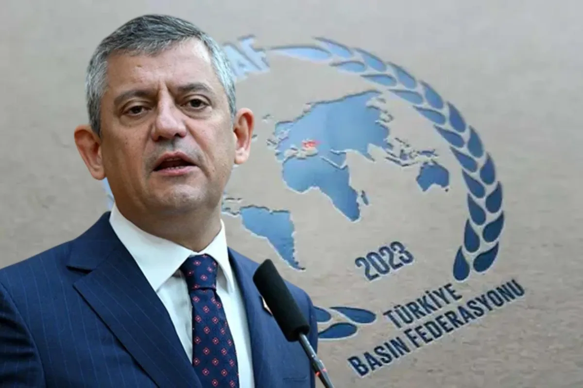 Türkiye Basın Federasyonu’ndan Özgür Özel’e A Haber tepkisi: Özür dilemeye davet ediyoruz