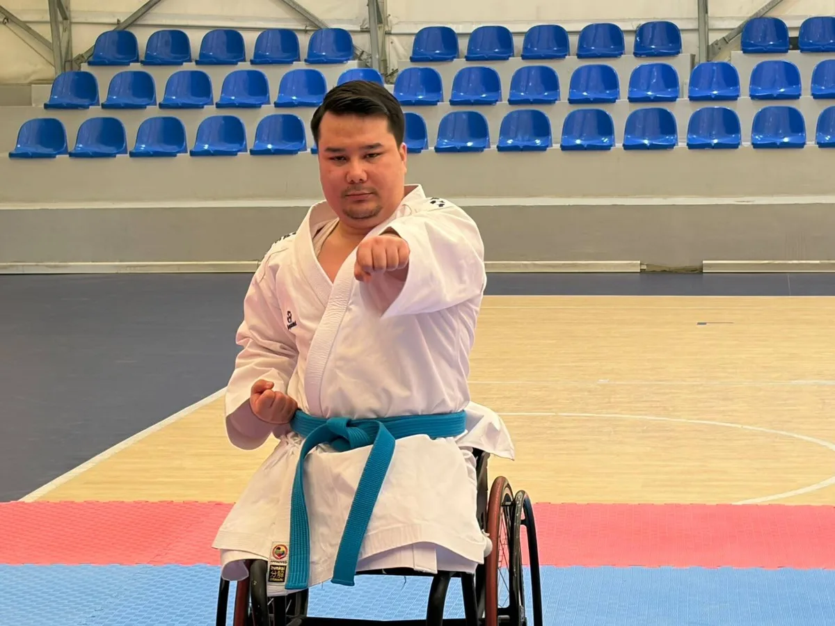İki bacağını kaybeden depremzede Amir Ahmedi, para karatede Türkiye 2'ncisi oldu