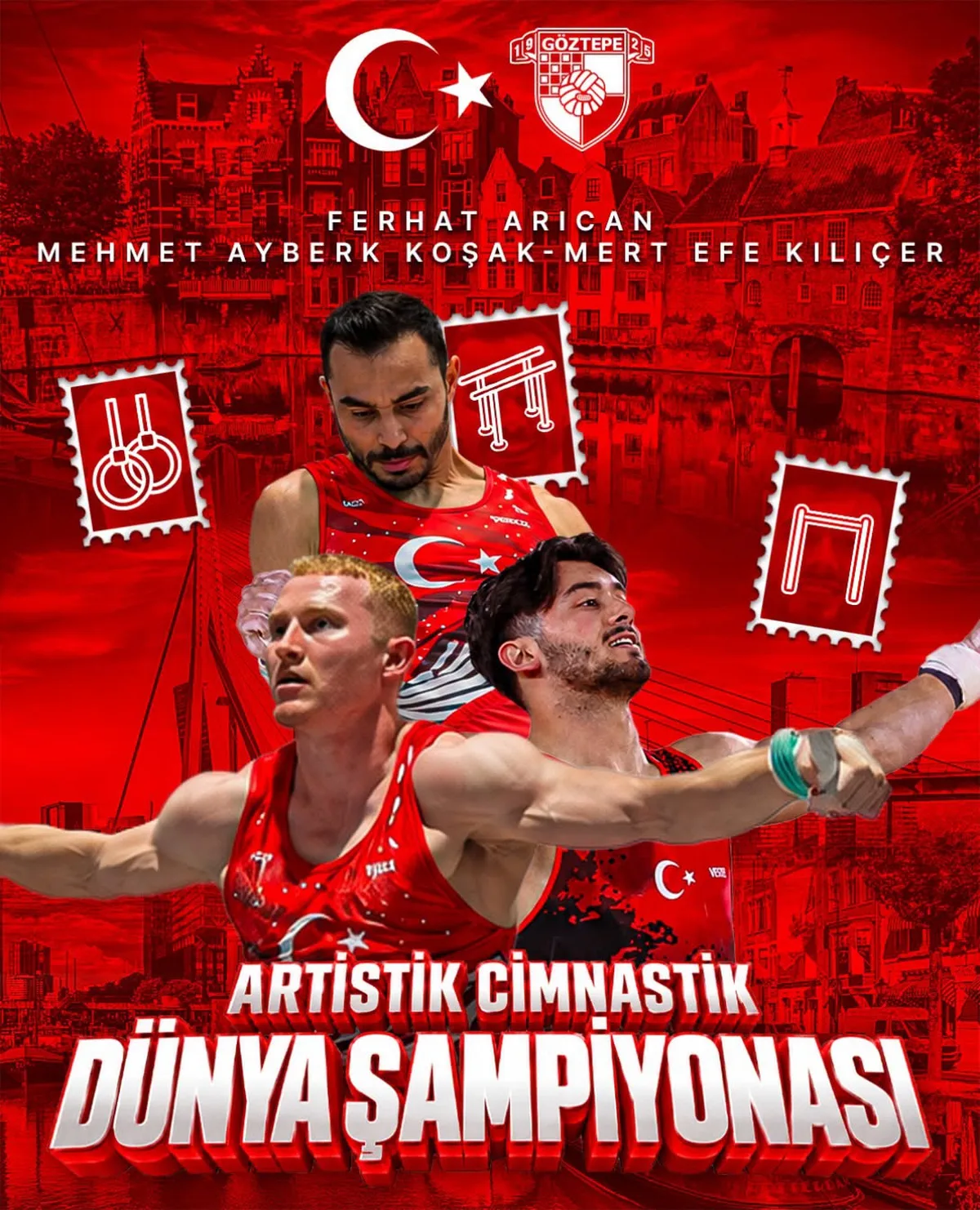 Artistik Cimnastik Erkek Milli Takımı, 2026 Dünya Şampiyonası'nda madalya arayacak
