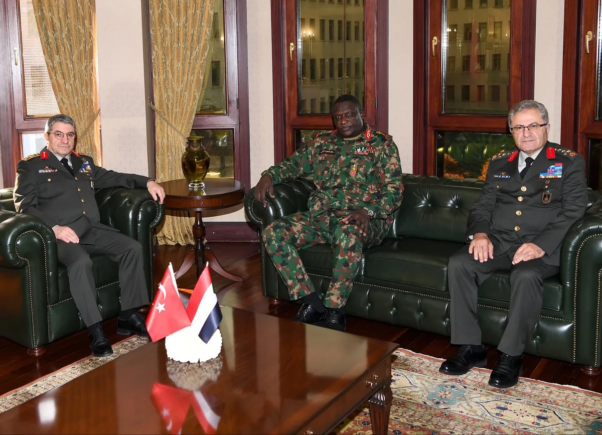 Genelkurmay Başkanı Bayraktaroğlu, Sudan Kara Kuvvetleri Komutanı'nı kabul etti