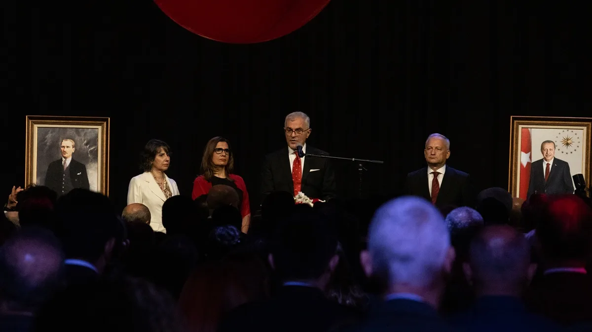 Hollanda'da 29 Ekim Cumhuriyet Bayramı dolayısıyla resepsiyon düzenlendi